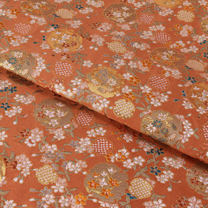 <span class=keywords><strong>Tissu</strong></span> Vintage Style Japonais Brocart Satin Jacquard <span class=keywords><strong>Tissu</strong></span> <span class=keywords><strong>pour</strong></span> <span class=keywords><strong>Kimono</strong></span> Japonais - Product Image 4