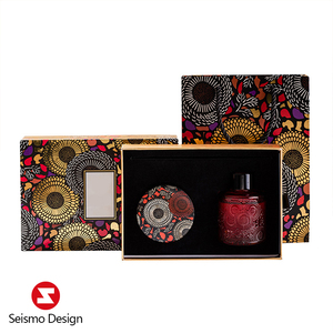 Seismo Bao Bì Quà Tặng Nến Giấy Cứng Thiết Kế Hign-End Bao Bì Trượt Hộp Bao Bì Ngăn Kéo <span class=keywords><strong>Logo</strong></span> Tùy Chỉnh - Product Image 1