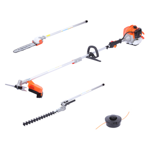 Kit de tronçonneuse Yard Force 33cc 4-en-1 avec guide-chaîne de 4 pouces, barre de 10 pouces, débroussailleuse de 400 mm et extension de 750 mm - Outil de coupe de bois 900W - Product Image 2
