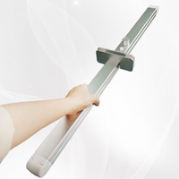 Lampe à ongles LED UV professionnelle pliable pour usage domestique, en alliage d'aluminium, 3 températures de couleur, contrôle tactile, intensité réglable