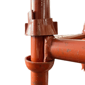 Système d'échafaudage de construction légère galvanisé avec avantage de sécurité Échafaudage mobile en acier de serrure de tasse de la conception moderne Q235 - Product Image 4