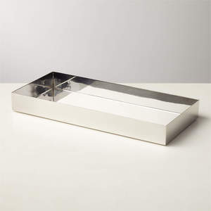 Plateau de service en acier inoxydable ovale de vente chaude - Product Image 6