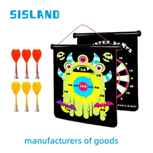 Детские игрушки-дротики SISLAND, фабрика амансон, безопасные Магнитные Детские дротики с 12 дротиками