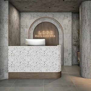 Estación de Manicura, Muebles para Salón de Belleza y Spa, Diseño Interior Personalizado para Salón de Peluquería, Decoración y Renovación de Barbería - Product Image 4