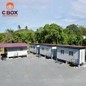 บ้านพักสำเร็จรูปแบบประกอบเร็ว Cbox สำหรับสำนักงานไซต์งาน ค่ายทำเหมือง หอพักคนงานแบบแพ็คสำเร็จ ขนาด 20 ฟุต แบบถอดประกอบได้ - Product Image 5