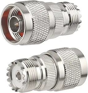 محول كابل محوري RF من مصنع كيكسين، قابل للتخصيص، موصل ذكر من نوع N إلى موصل أنثى UHF من نوع SO-239 <span class=keywords><strong>PL</strong></span>-259، بهيكل نحاسي - Product Image 4