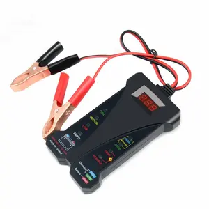 12V Digitale Batterij Tester Voltmeter En Opladen Systeem Analyzer Met Lcd-Display En Led Indicatie
