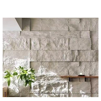 Polyuréthane moderne artificielle PU Stone Rock Bard Decorslate Revêtement mural Faux pour intérieur extérieur Revêtement de mur extérieur
