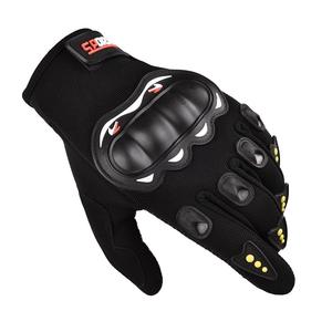 Sarung tangan bersepeda jari penuh uniseks, sarung tangan isolasi termal sepeda motor musim semi musim panas luar ruangan antiselip tahan aus - Product Image 4