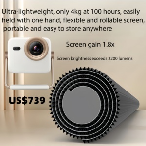 Special Offer: Portable 1.8x Gain <strong>Screen</strong> <strong>Bundle</strong> 2200 Lumens High-Brightness VID DA M2Pro 4K Laser Gaming <strong>Projector</strong> - Product Image 6