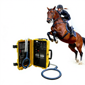 Dispositivos Portátiles <span class=keywords><strong>de</strong></span> Terapia Magnética <span class=keywords><strong>de</strong></span> Doble Canal para Caballos, para la Reducción del Dolor Equino - Product Image 1