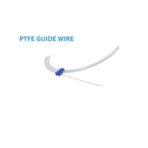 CABLE GUÍA (PTFE) - Tamaños de .018" a .038", Longitudes de 80-150cm, Azul/Blanco, Certificado CE, Polímero Médico - Product Image 1
