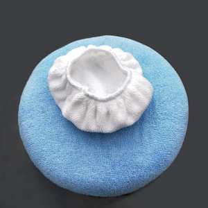 Disque de polissage en microfibre 5-10 pouces, non abrasif, pour polisseuse de voiture - Product Image 2