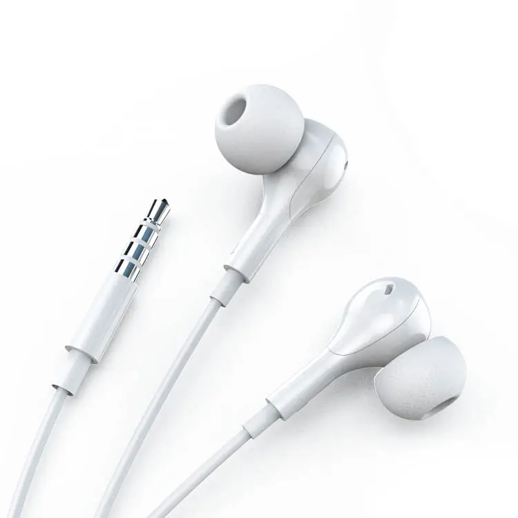 Best quality wired 3.5mm earphone with mic in ear headphone gaming headset for iphone earphone