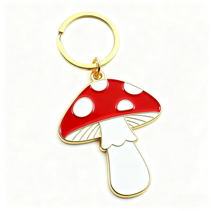 Tùy chỉnh sang trọng kim loại móc chìa khóa 2D 3D logo công ty thư Keyring mạ vàng cứng mềm men Keychain tùy chỉnh kim loại Keychain - Product Image 4