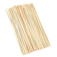 Brochettes de barbecue en bambou naturel écologiques de qualité alimentaire, pointues, biodégradables, portables, pour le camping en plein air, pour grillades au charbon de bois