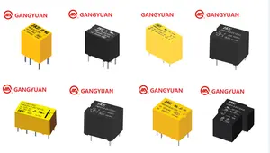 Plastic Sealed Open Type Electronic Relay Dpdt Miniature Automotive Relay