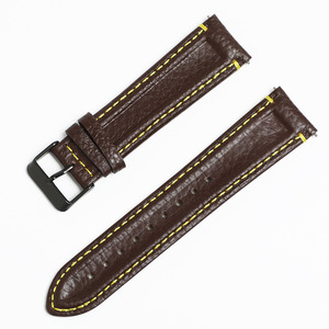 <span class=keywords><strong>Bracelet</strong></span> de montre en cuir de veau 20 mm 22 mm à dégagement rapide, style rétro, pour bracelets d'affaires <span class=keywords><strong>Seiko</strong></span>, femmes et hommes, remplacement, <span class=keywords><strong>bracelet</strong></span> souple - Product Image 4