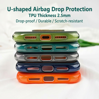 Coque de téléphone transparente magnétique antichoc pour iPhone 18 Pro Max, design ergonomique, prise en main plus ferme, anti-chute, airbag
