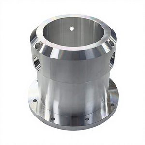 Composants d'équipement industriel : Boîtier de cylindre à bride en aluminium usiné sur commande CNC (OEM) - Product Image 1
