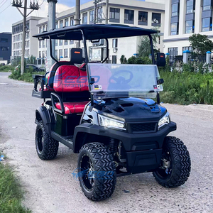 New Luxurious and Noble Design 4 Wheel 4 Seater Electric Golf Cart with CE Certification 30-50km/h <b>Speed</b> Range for Sale - Product Image 6