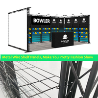 Rak Pameran Modular Portabel Bebas Alat 10x20, Sistem Truss, Booth Pameran Dagang