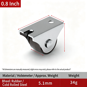 Nylon Wheel Chemical Resistant 1000 Lb Plate <b>Mount</b> Pharmaceutical Lab Chemical Resistant Industrial Caster With Casters Set - Product Image 4