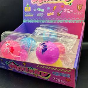 HAPU Ballon anti-stress en forme de petit cheval de dessin animé, jouet à presser en farine douce, 6 cm, pour enfants de 2 à 14 ans, vente chaude - Product Image 6
