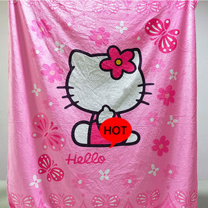 Mẫu Miễn Phí Chăn Cho Mùa Đông 100% Polyester Thăng Hoa 3D In Kỹ Thuật Số Bé Pet Lông Cừu Chăn Biểu Tượng Tùy Chỉnh Ném Chăn - Product Image 2