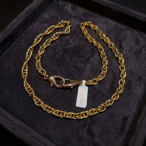 Collier de mode artisanal en perles italiennes, pierres et céramiques corallines # 178 - Product Image 3
