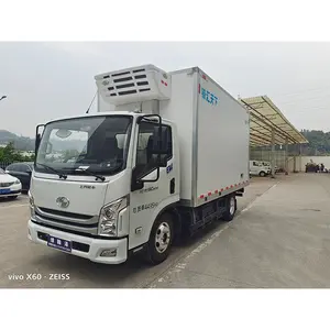 Cheap electric refrigerated vehicle high quality refrigeration equipment 2023 electric small refrigerated trucks