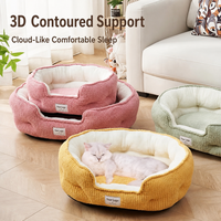 Lit pour chien de grande taille moderne, coussin en tissu épais pour toutes les saisons, pour Teddy, Corgi, utilisation en intérieur