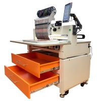 SHENYUE Nouvelle Machine Automatique de Pose de Paillettes pour Usage Domestique, pour Vêtements, Informatisée, pour l'Application de Motifs de Paillettes Thermocollantes