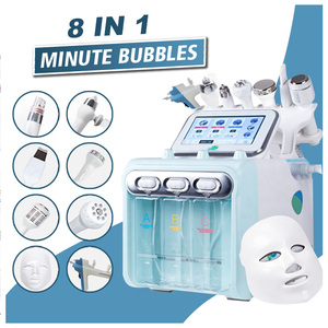 Kleine Bubble Hydra Acne Behandeling 8 In 1 Reinigingsapparaat Vacuüm Mee-Eter Verwijderaar Water Aqua Dermabrasie Machine