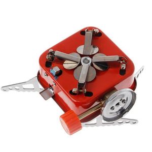 小型バーナーガスストーブポータブル折りたたみ式屋外キャンプ用ハイキングバックパッキングロードトリップ - Product Image 4