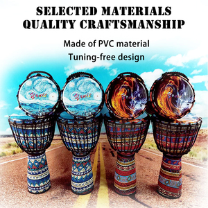 Wholesale10-inch matériau synthétique tambour à main instrument de percussion-tambour africain - Product Image 5