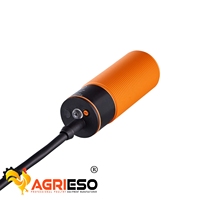 Nouveau capteur de contrôle de ligne d'alimentation IFM avec garantie d'un an pour les systèmes d'alimentation des poulets de chair et des poules pondeuses