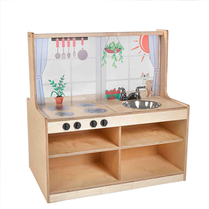 Juego imaginativo Montessori, juego de rol de cocina, juego de madera para guardería, preescolar, preescolar, aula, guardería - Product Image 2