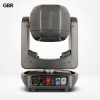 Projecteur à tête mobile 380W/311W Beam 2 °   Projecteur de scène professionnel à double prisme à angle de faisceau étroit, 16 canaux DMX, pour location et événements