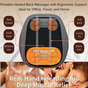 Masseur lombaire et dorsal essentiel avec chaleur - Product Image 6