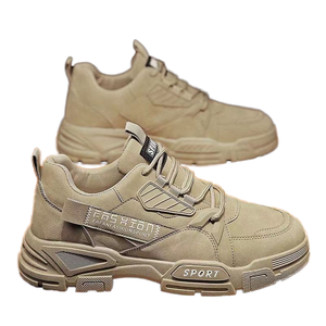 Chaussures décontractées pour hommes en cuir blanc style rétro tendance, faible MOQ, doublure en maille respirante, semelle intérieure en PU souple, design de bout élégant - Product Image 2