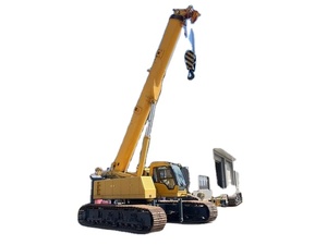 Factory Direct Sale Price 55 Ton Crawler <b>Crane</b> Long Boom XGC55 QUY55 Hydraulic Mobile Tracked Construction <b>Crane</b> - Product Image 1