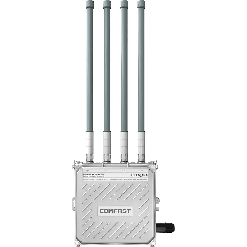 Punto de acceso WiFi de largo alcance COMFAST 1300Mbps enrutador AP exterior 360 punto de acceso del sector wifi