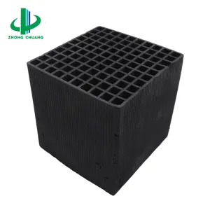 Zhongchuang ODM Deodorization and H2S Cube Honeycomb Activated Carbon