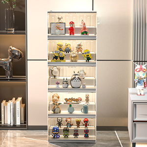 Présentoir <span class=keywords><strong>de</strong></span> jouets personnalisé <span class=keywords><strong>de</strong></span> luxe Boîte empilable transparente en acrylique pour figurine d'anime Boîte <span class=keywords><strong>de</strong></span> rangement <span class=keywords><strong>de</strong></span> cas - Product Image 5