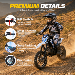 Motocross miniature tout-terrain pour enfants, 50 cm3, 2 temps, 45 <span class=keywords><strong>km</strong></span>/<span class=keywords><strong>h</strong></span>, directement de l'usine - Product Image 4