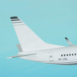 โบอิ้ง <span class=keywords><strong>B737</strong></span>-800บิน edora 120ซม. เรซินโมเดลเครื่องบินขนาดใหญ่สำหรับทุกเพศของเล่นโลหะหล่อจากเหล็กสำหรับตกแต่งพื้น - Product Image 6