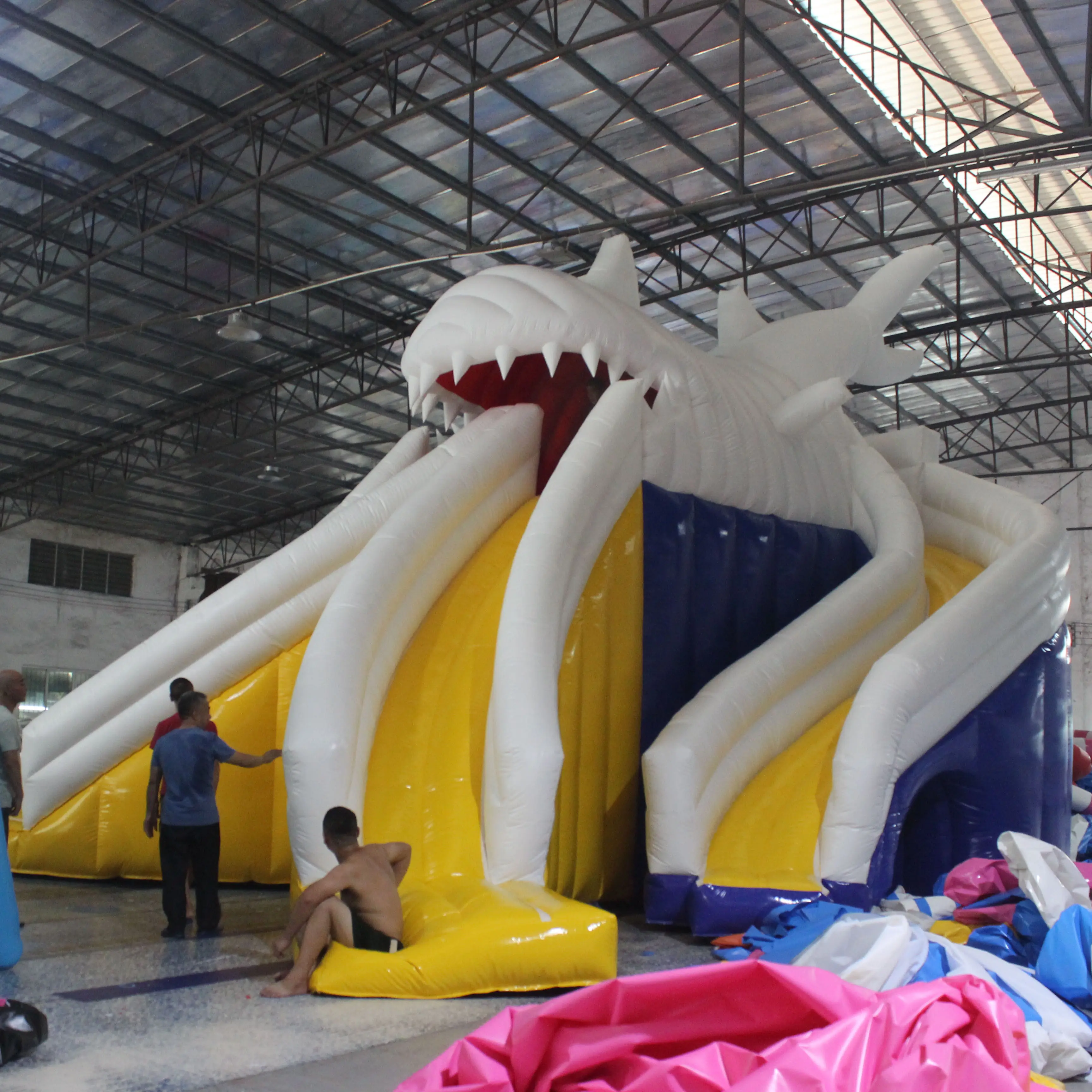 2023 years customize inflatable water slide large water recreation area for adult or kids