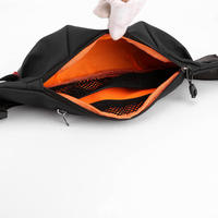 Sac banane tendance pour homme, idéal pour le streetwear décontracté et le running, sac de sport léger en nylon, style transfrontalier sophistiqué