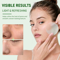 Tampons tonifiants au cactus pour le visage avec niacinamide et hamamélis pour affiner les pores, lisser et hydrater la peau, soin quotidien du visage, 100 tampons